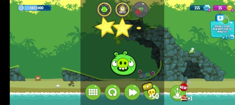 Создать мем: бэд пигес, бед пигес 2, bad piggies 2