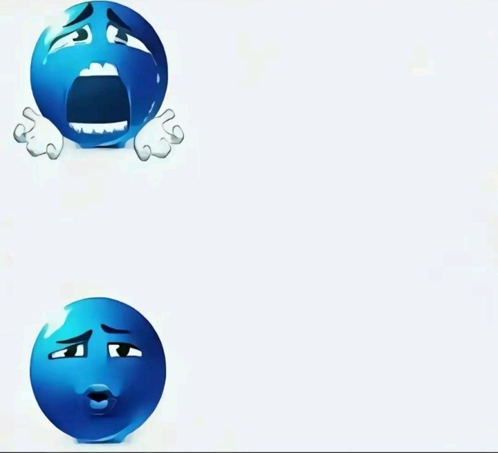 Create meme: smile , sad blue smiley face, emoticons are blue