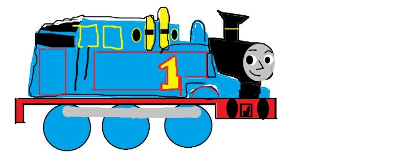 Create meme: locomotive Thomas, Thomas the tank engine, Thomas the steam train heroes