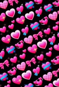 Create meme: little hearts, backgrounds with hearts