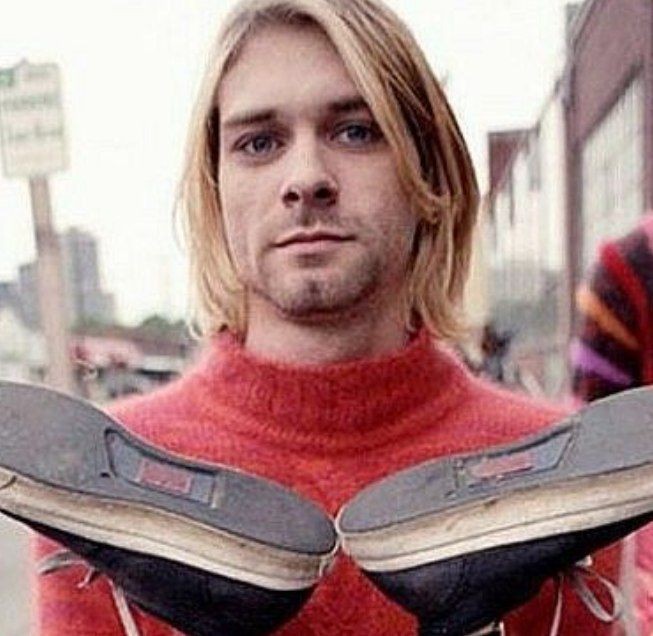 Create meme: nirvana Kurt Cobain, Kurt Cobain as a young man, Nirvana Kurt Cobain