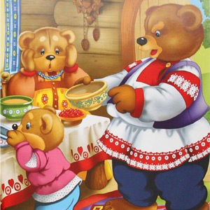 Создать мем: толстой л. н. "три медведя", сказка три медведя, чтение сказки три медведя