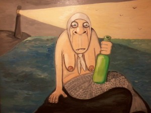 Создать мем: картины васи ложкина море зовет, художник алексей куделин вася ложкин, пиво