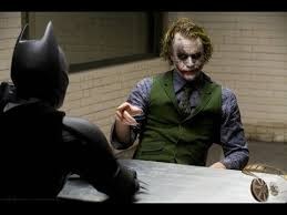 Create meme: mad Joker, the dark knight, the dark knight approves