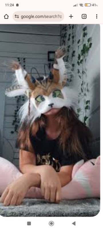 Create meme: animal mask, cat mask for aerobics ideas, ideas for a cat mask