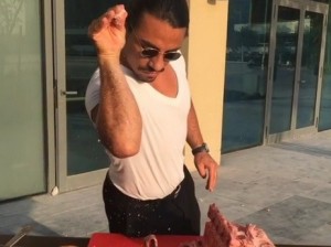 Create meme: the Turkish butcher Nusret, nusr et who is, Nusrat
