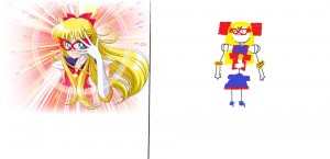 Create meme: sailor v, sailor V Minako, code name wa sailor v