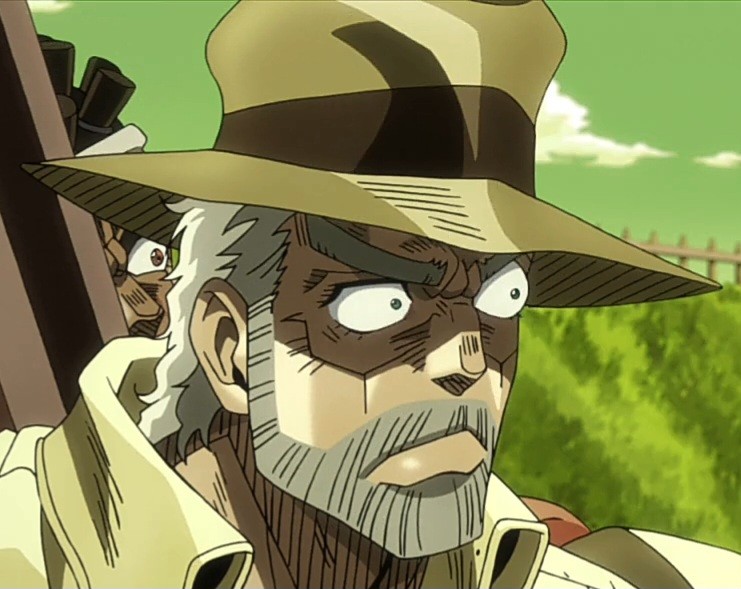 Create meme: old joseph Jostar, joseph joestar , jostar joseph