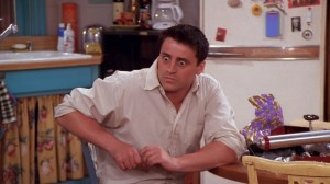 Create meme: show friends Joe, show friends Joe surprise, Joe tribbiani meme