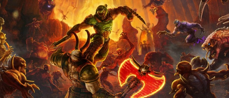 Создать мем: doom eternal 4, doom eternal ost, игра doom eternal