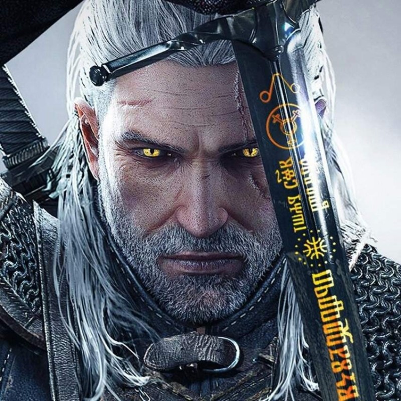 Create meme: the Witcher 3 wild hunt Geralt, the Witcher Geralt of rivia, cavill the witcher