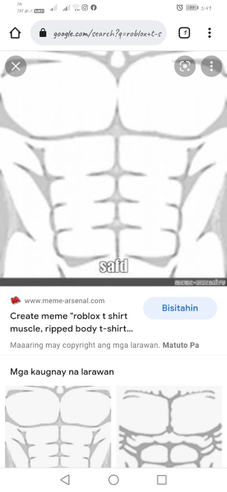 Roblox t shirt muscle