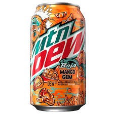 Создать мем: миринда 0,33, маунтин дью, mtn dew baja punch 355мл