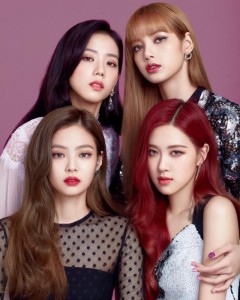 Create meme: black pink