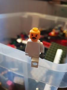 Create meme: the head of the man from LEGO, head LEGO man, lego face beard