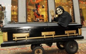 Create meme: the coffin with the dead man, buried, buried alive