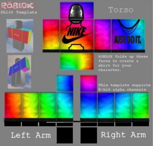 Создать мем: roblox shirt template, roblox shirt радуга, роблокс одежда шаблон