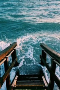 Create meme: seascape, beautiful places, the water of the sea