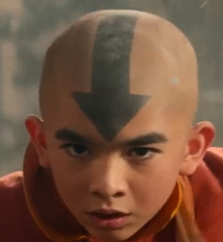 Create meme: Avatar: The legend of Aang, Aang , the last airbender