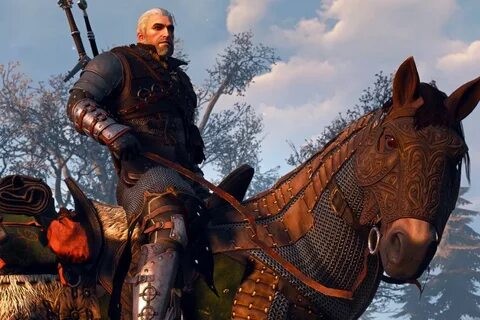 Create meme: roach the witcher 3, Roach is the witcher's horse, game the Witcher 3 wild hunt