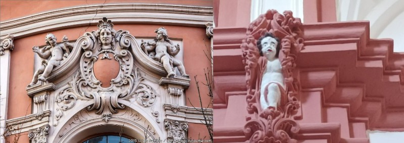 Create meme: House of Scientists: Vienna Neo-Baroque in the center of Lviv architecture,, cartouches in Baroque architecture, Baroque cartouche