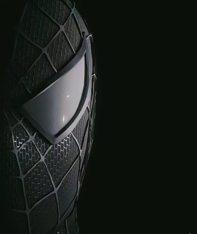 Create meme: Spiderman the enemy in the reflection, black spiderman, Tony Stark