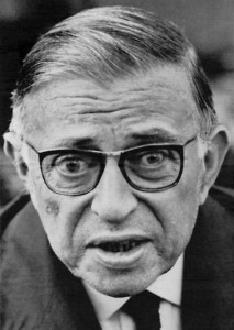 Create meme: Sartre