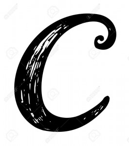 Create meme: calligraphy letter q, bass clef vector, letter g calligraphy