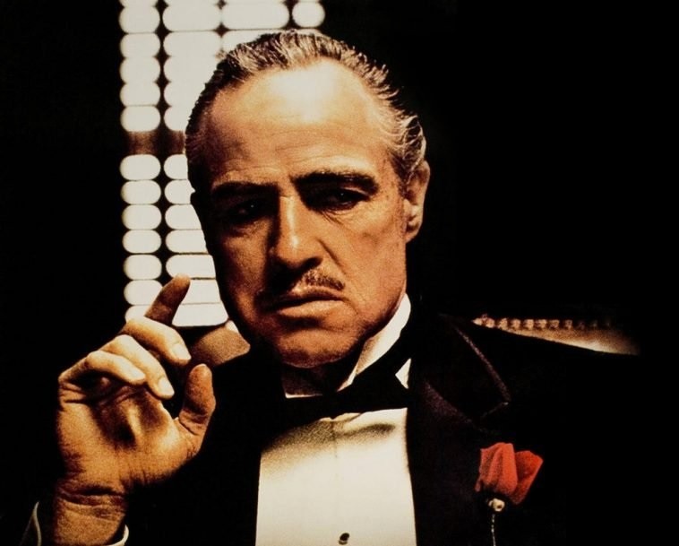 Create meme: meme godfather , don Corleone , don Corleone Smoking a cigar