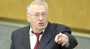 Create meme: Zhirinovsky in the Church, Zhirinovsky and Mishustin, Zhirinovsky