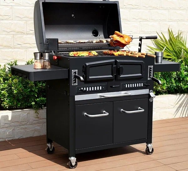 Create meme: gas barbecue grill, gas barbecue grill backyard grill, barbecue grill