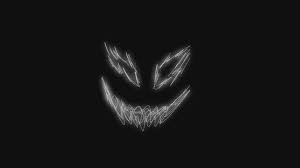 Create meme: zxc demon smile, demonic smile, darkness