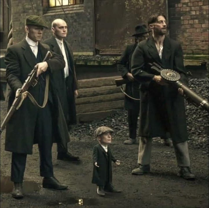 Create meme: shelby brothers peaky blinders, peaky blinders, sharp visors are real