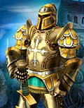 Create meme: Kings Bounty Paladin, paladin , knight paladin