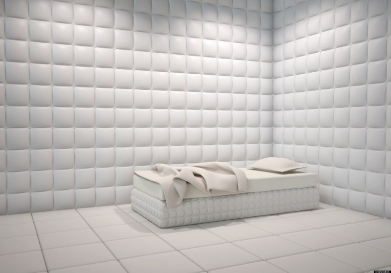 Create meme: soft walls in a mental hospital, a room with soft walls, soft room