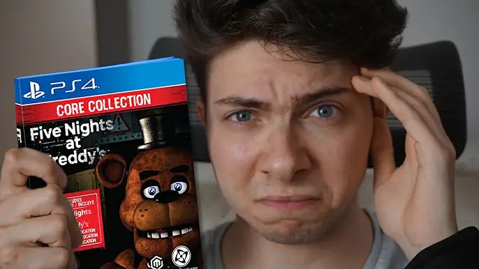 Создать мем: диск на плейстейшен 4 five nights at freddy's, five nights at freddy's ps4, five nights at freddy's core collection ps4