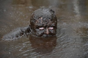 Create meme: dirty face, the man in the mud, face in the mud