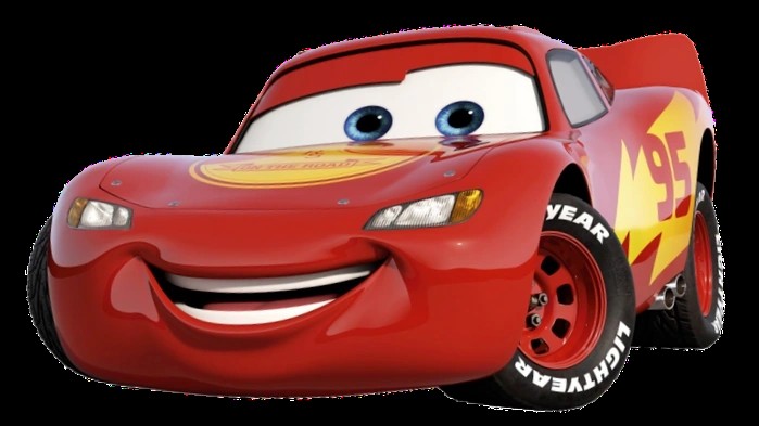 Create meme: makvin on a white background, McQueen cars, lightning McQueen 