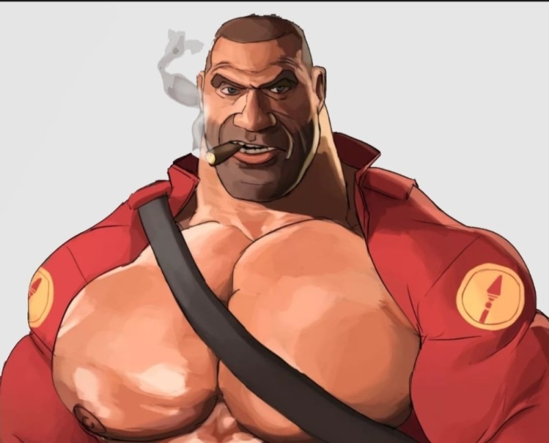 Create meme: TF 2 pumped up men, Tim Fortress pumped up men, mge brother tf2