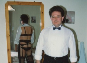 Create meme: costume, men, man in suit in front of a mirror meme