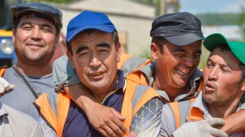 Create meme: migrant workers , Tajiks are migrant workers