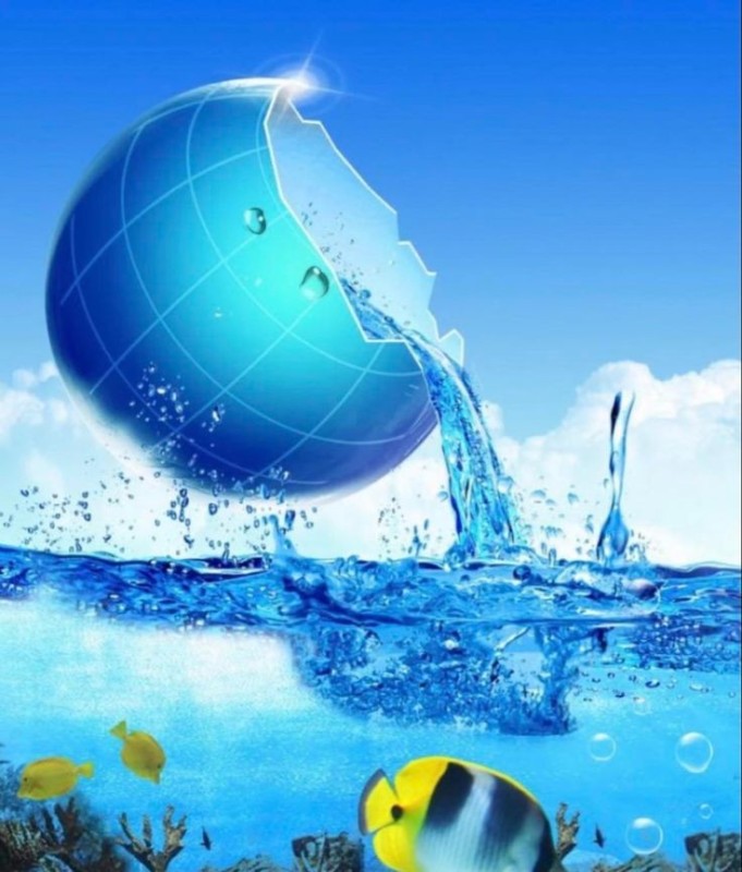 Create meme: water live wallpaper for your phone, background water, the water is clean