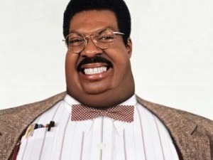 Create meme: Eddie Murphy the nutty Professor role, Sherman Klump nutty Professor/nutty professor, the nutty Professor