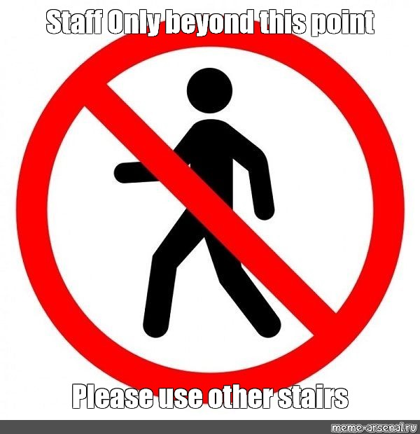 Please point. Staff only meme.