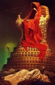 Create meme: crimson king dark tower, Picture, Michael Whelan