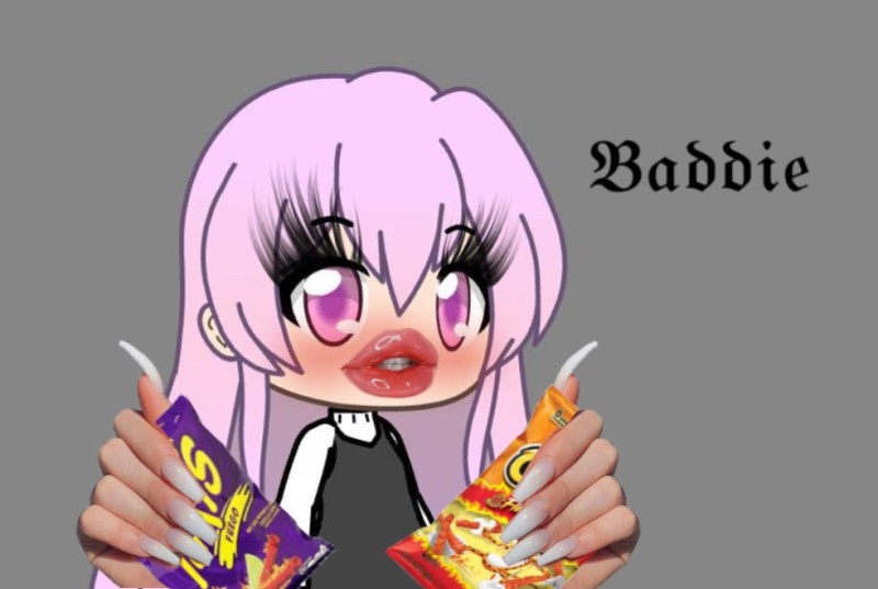 Create meme: anime, mumble Gacha, gacha life