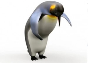 Create meme: penguin, penguin, penguin bow