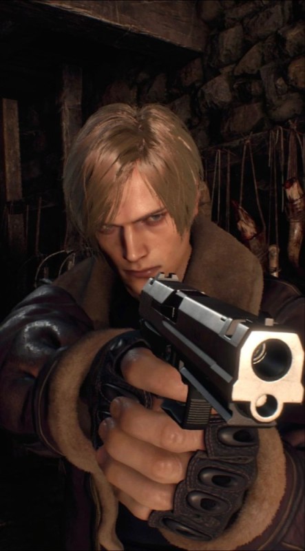 Create meme: Leon Scott kennedy, Resident Evil 4 remake, remake of resident evil 4