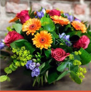 Create meme: beautiful bouquets, flowers bouquet, calendula bouquet