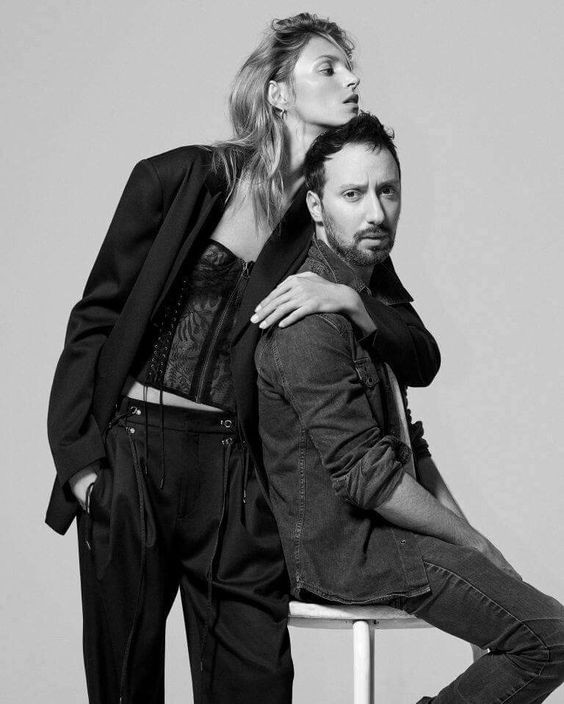 Create meme: Anthony Vaccarello, couple photo shoot, couple photo shoot